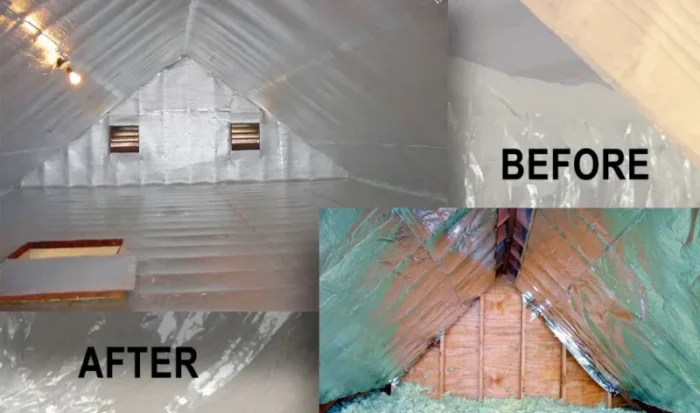 Attic Before And After