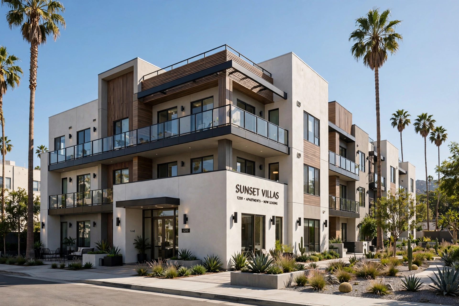 Apartment building in Los Angeles